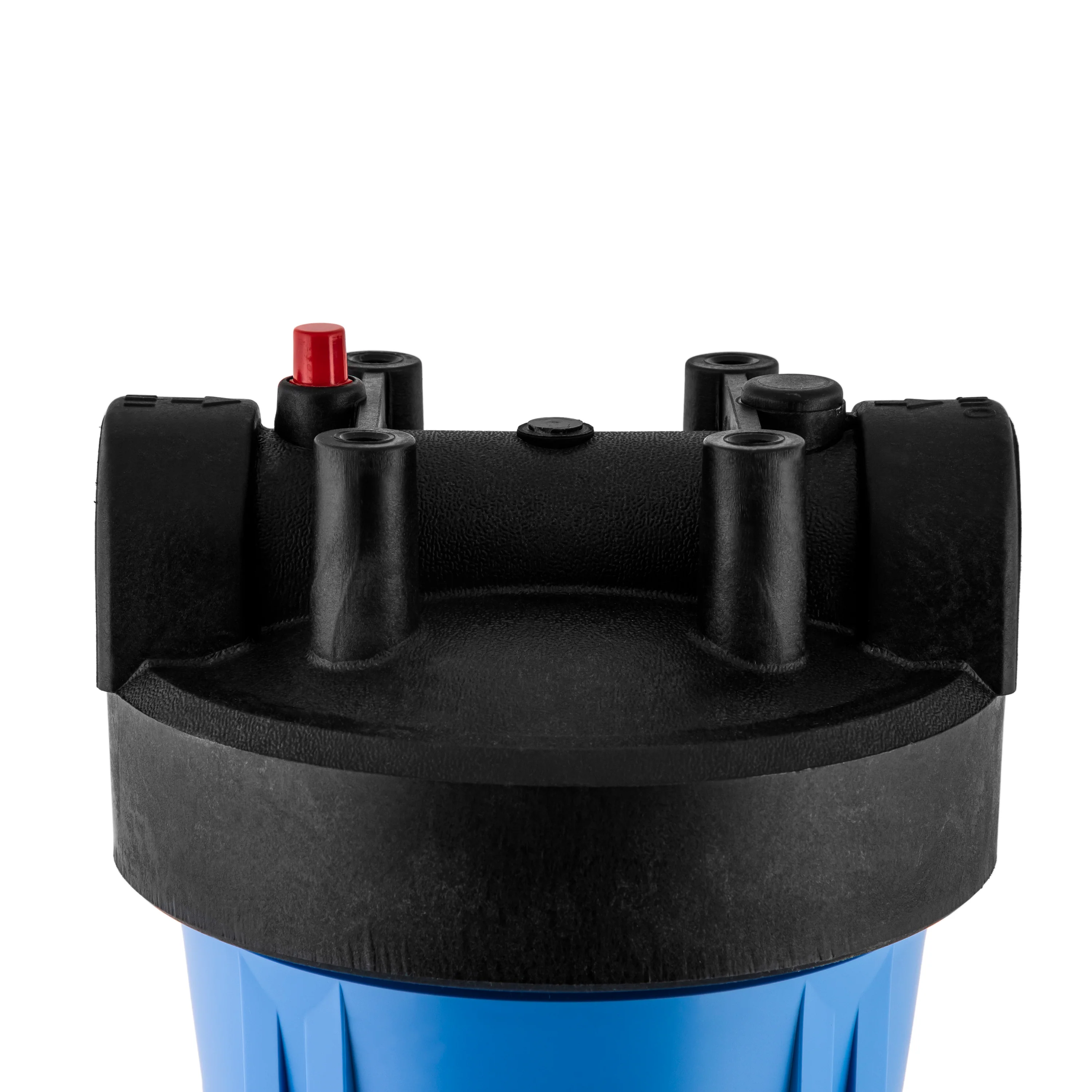 Aquasure Fortitude Series High Flow Housing and CAP - Blue, 20in and 1in NPT - Image 3