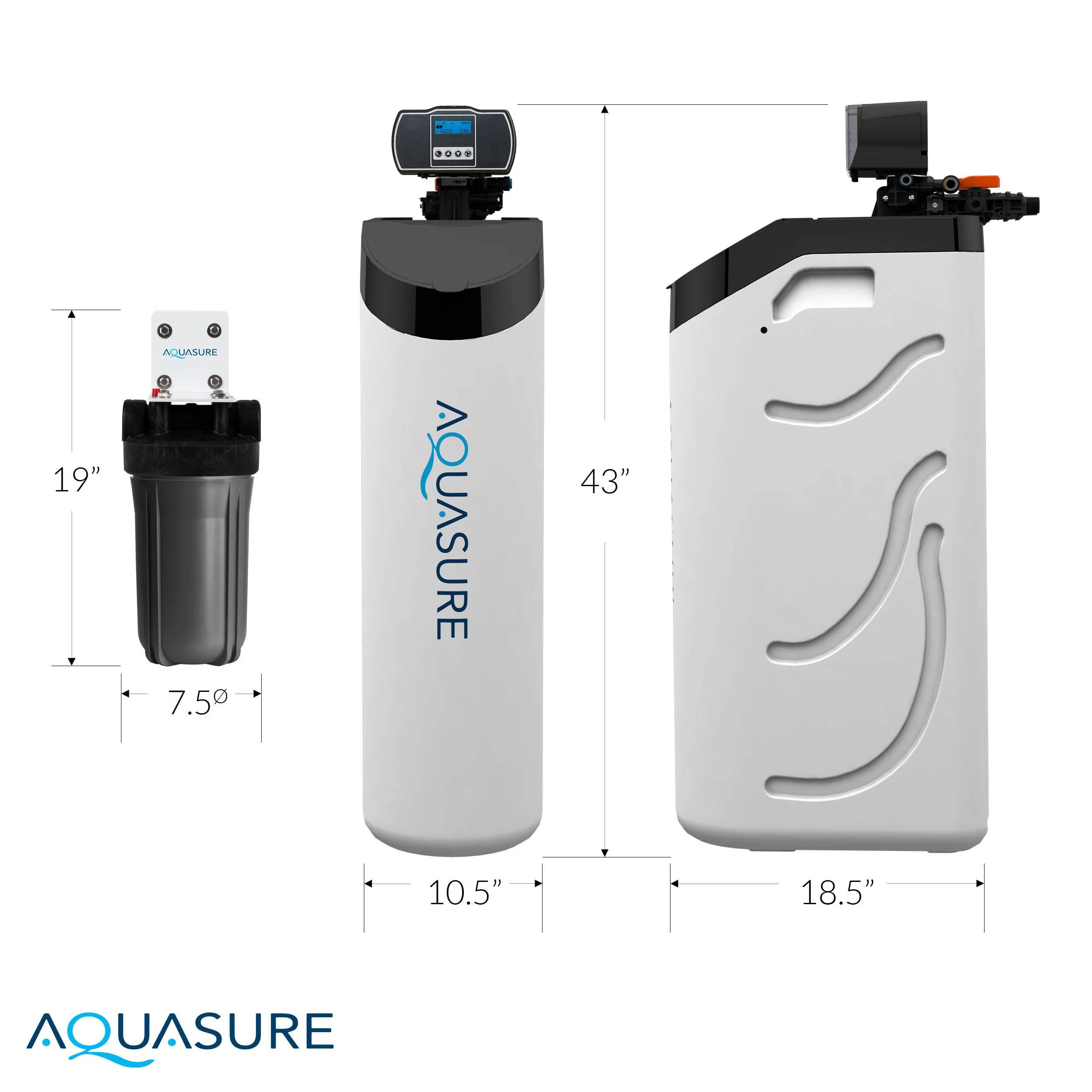 Harmony Lite | 34,000 Grains All-in-One Cabinet Style Water Softener - Image 7