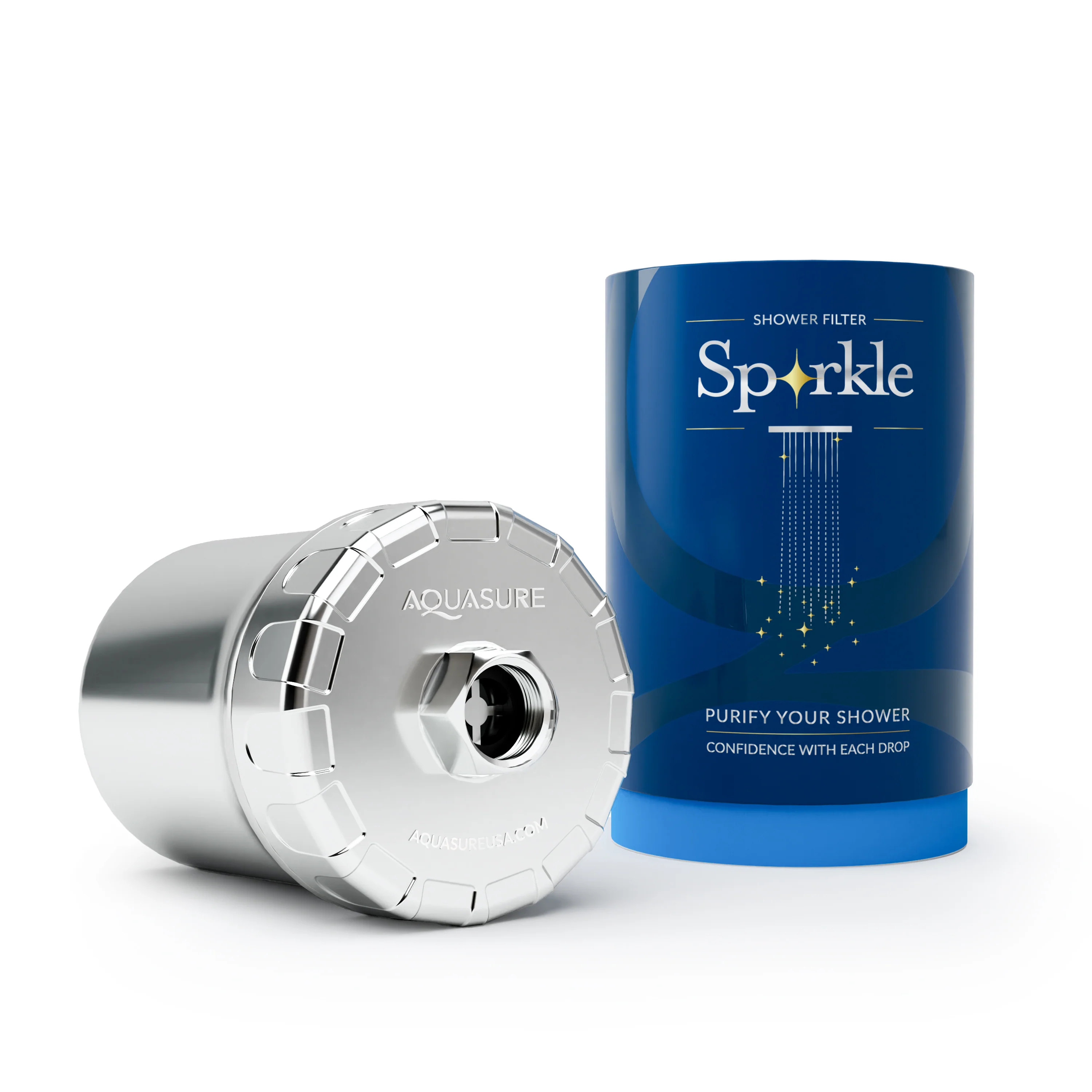 Aquasure Sparkle Series 10,000 Gallons High Capacity Shower Filter - Image 2