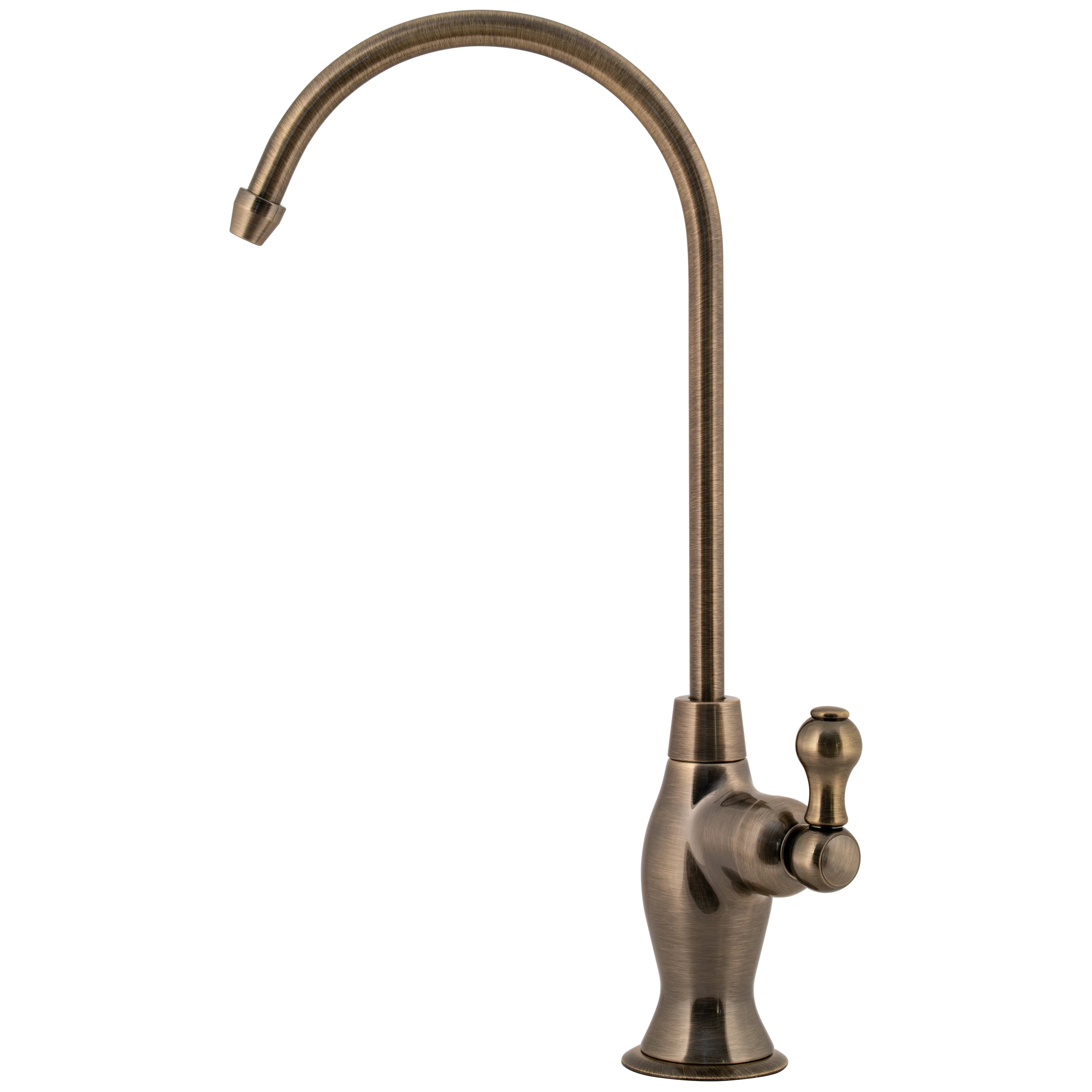 Designer Series 32 | NSF Certified Lead-Free Ceramic Disk Faucet - Antique Brass - Image 2
