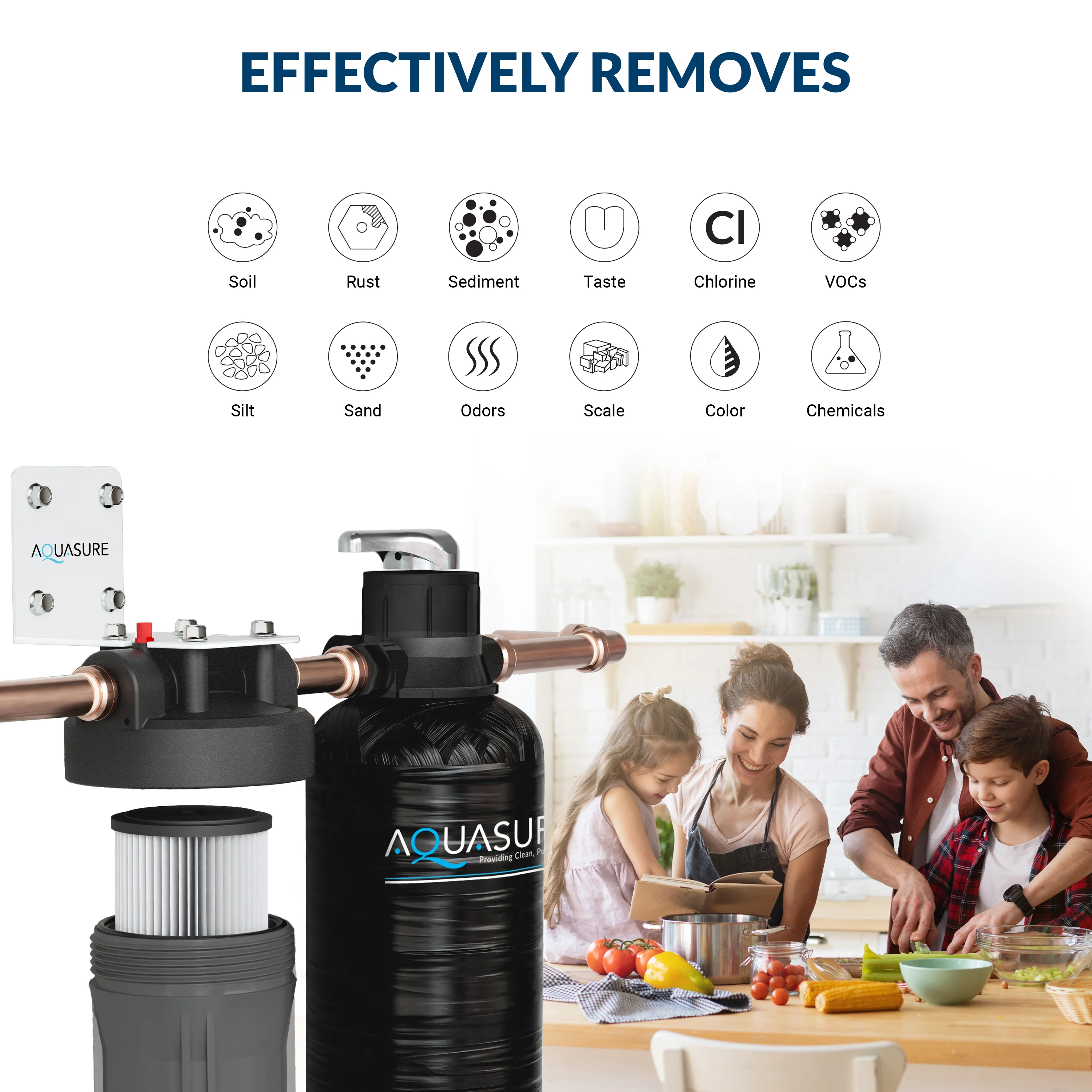 Fortitude Lite Series | 800,000 Gallons Whole House Water Filter Treatment System - Image 4