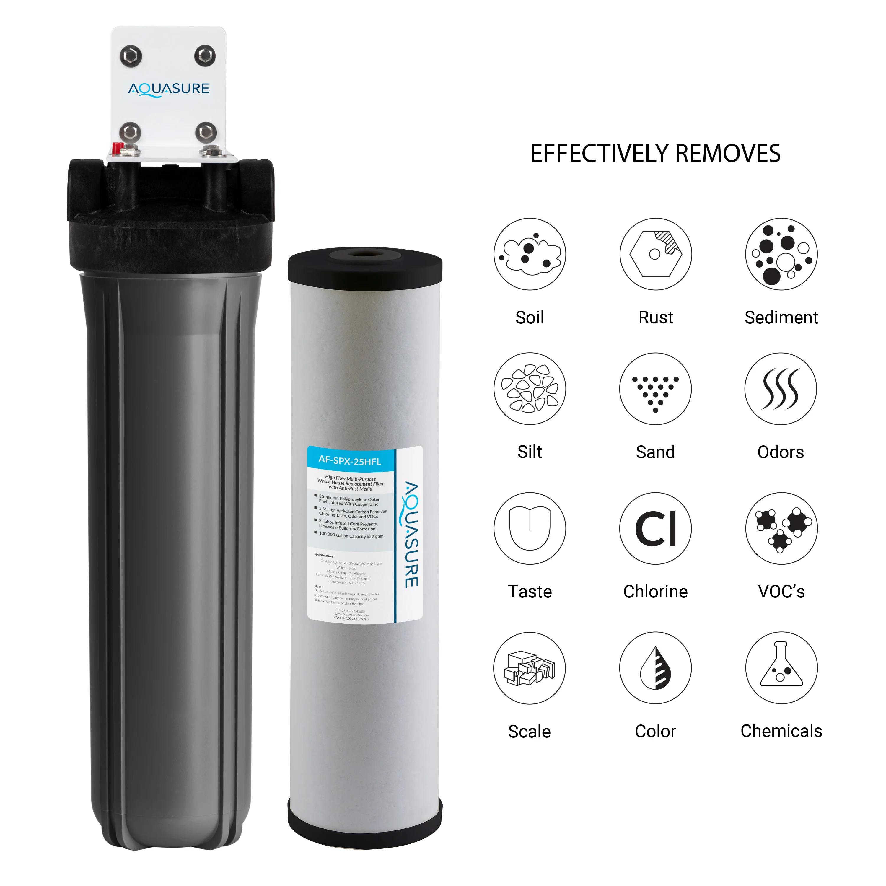 Fortitude V2 Series Multi-purpose Whole House Water Treatment System with Siliphos - Large Size - Image 3