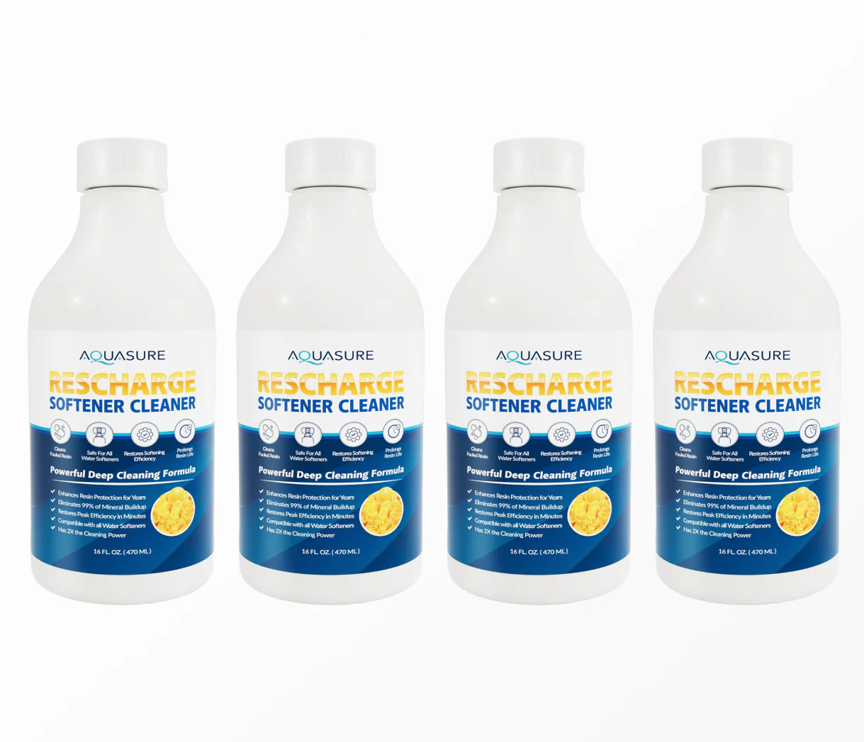 Aquasure Rescharge | Resin Cleaning Solution for Water Softeners | 16 FL. OZ. - Image 7
