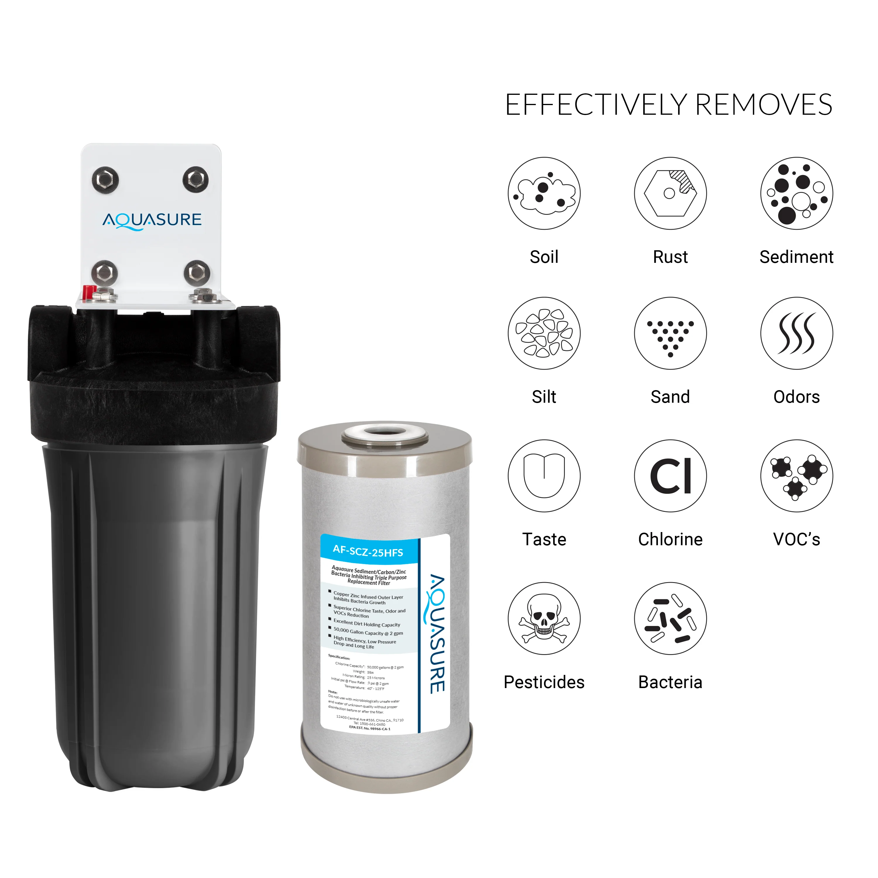 Signature Elite | Whole House Water Filter Bundle with 48,000 Grains Softener w/ Fine Mesh Resin, 75 GPD Reverse Osmosis System & Triple Purpose Pre-Filter - Image 3